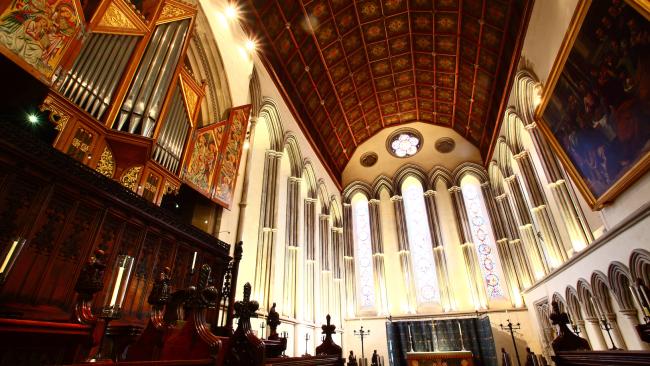 Jesus College chapel interior