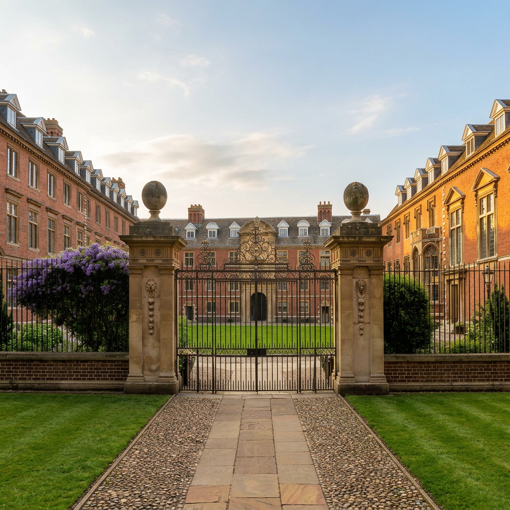 St Catharine's College main court exterior